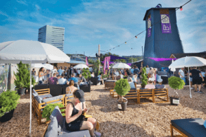 Bredella Village Pratteln im Sommer